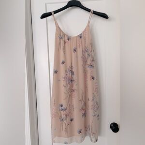 Leith blush shift dress size xs